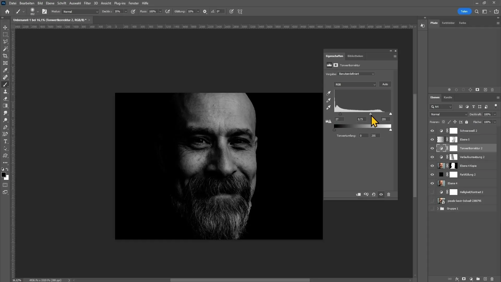 Effetto drammatico low-key in Photoshop