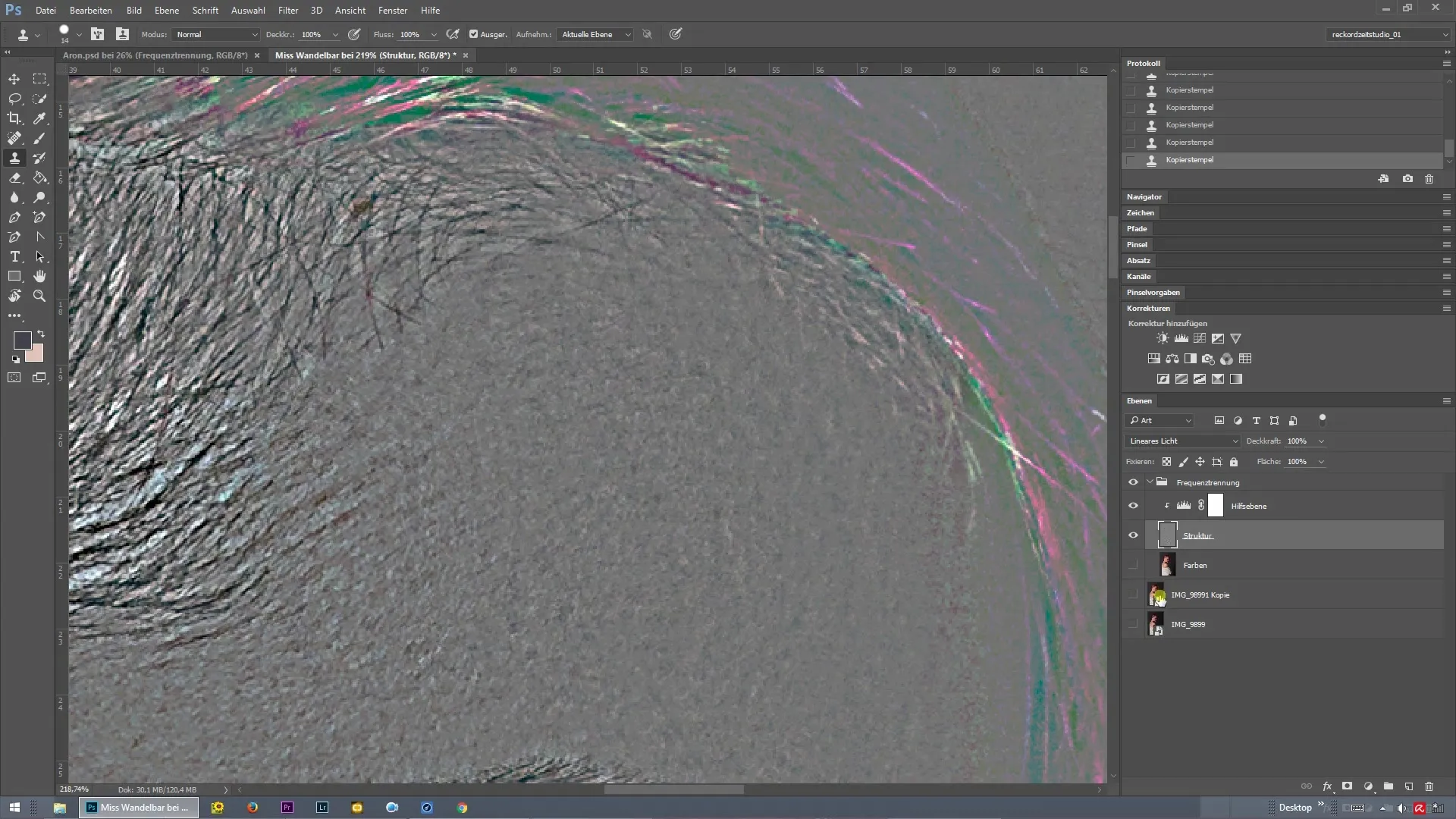 Frequenztrennung für perfekte Hautretusche in Photoshop Frequenztrennung für perfekte Hautretusche in Photoshop