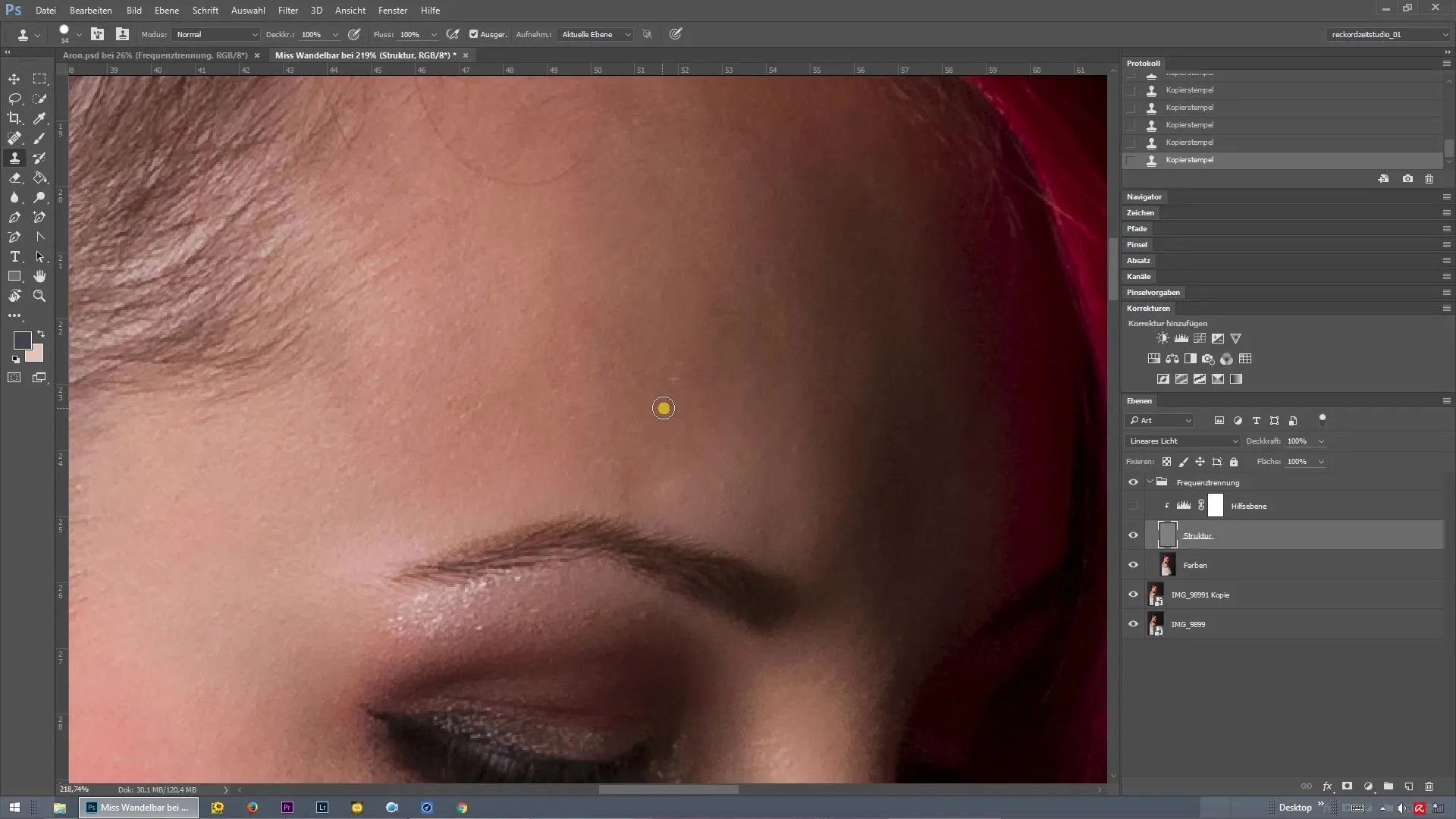 Frequenztrennung für perfekte Hautretusche in Photoshop Frequenztrennung für perfekte Hautretusche in Photoshop