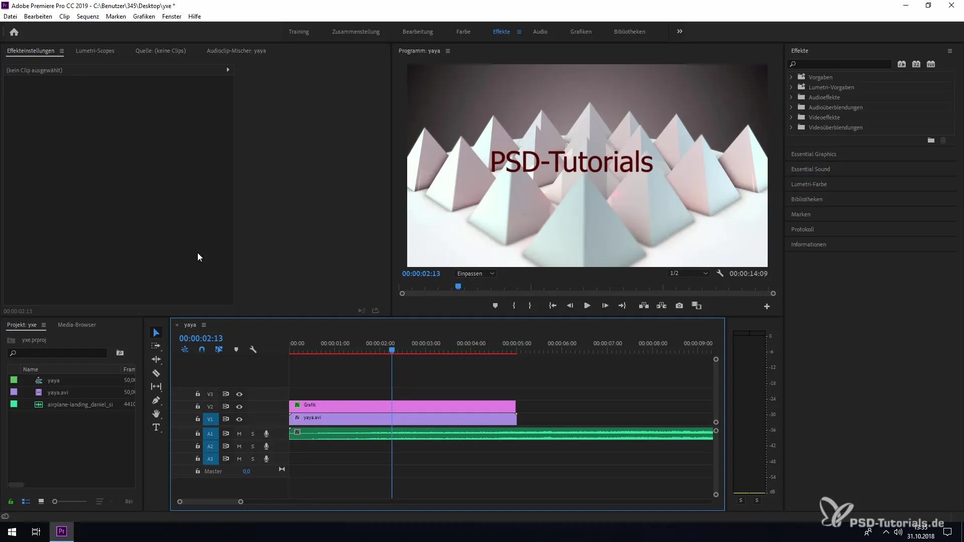 Vektorgrafiken bearbeiten und umwandeln in Premiere Pro CC 2019 Vektorgrafiken bearbeiten und umwandeln in Premiere Pro CC 2019