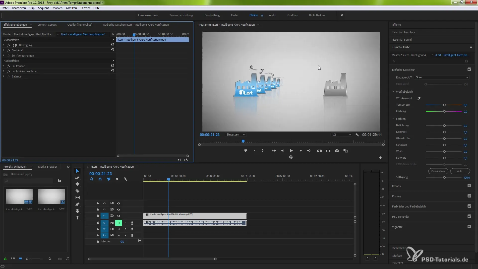 Lumetri-Farbeditor in Premiere Pro CC 2018 effektiv nutzen Lumetri-Farbeditor in Premiere Pro CC 2018 effektiv nutzen