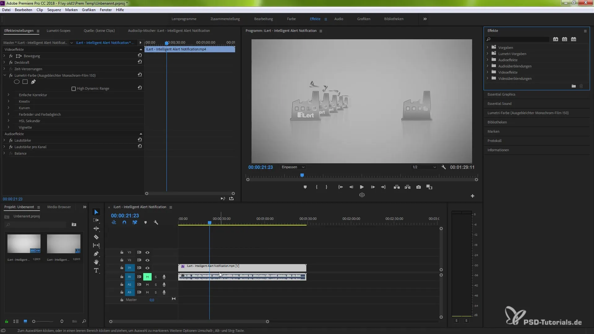 Lumetri-Farbeditor in Premiere Pro CC 2018 effektiv nutzen Lumetri-Farbeditor in Premiere Pro CC 2018 effektiv nutzen