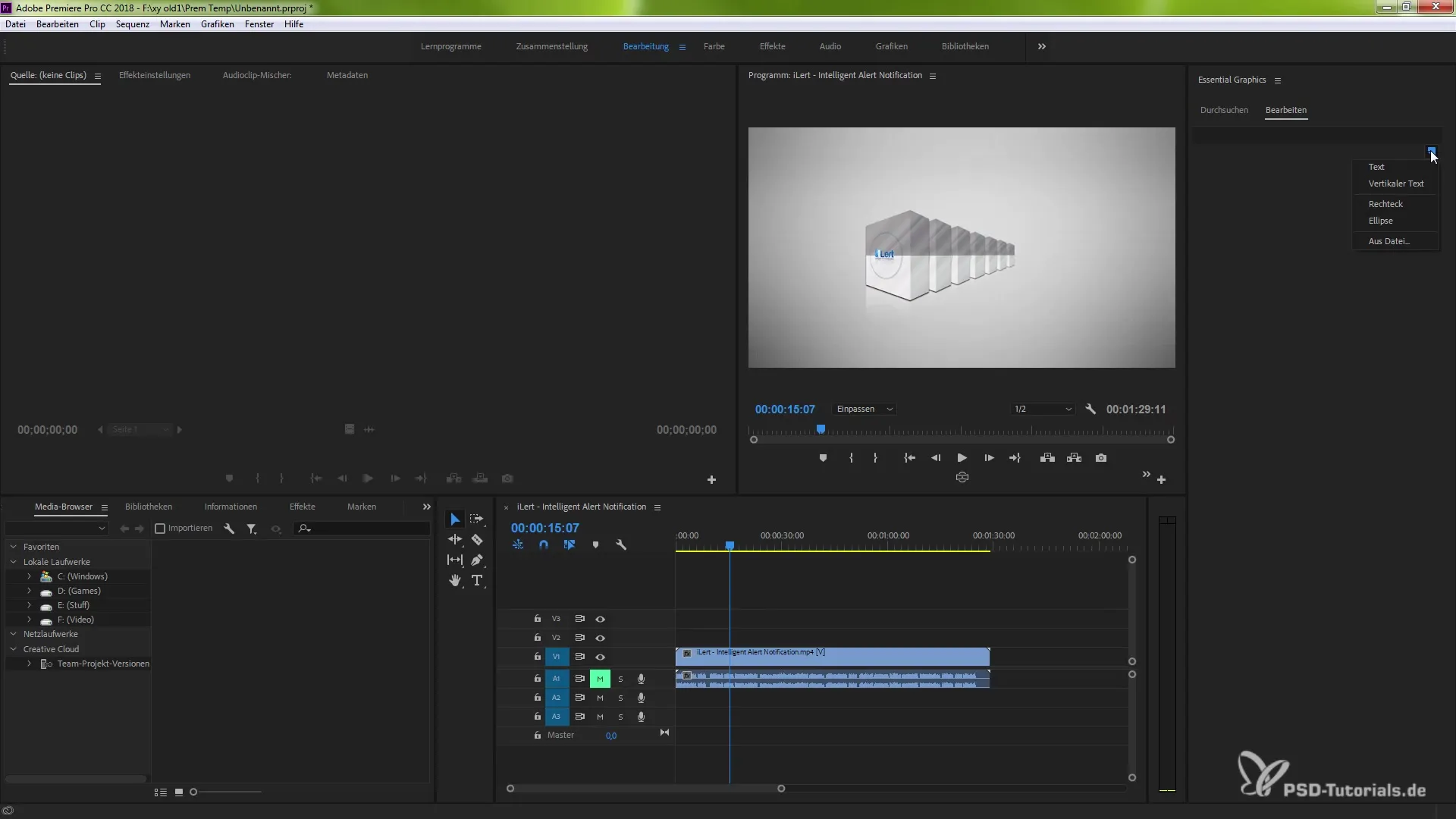 Animationen für Grafikebenen in Premiere Pro Animationen für Grafikebenen in Premiere Pro