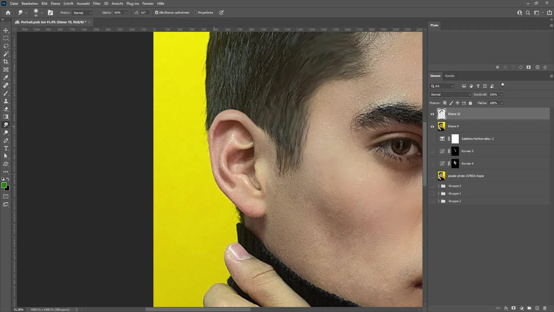 Portrait-Kunst mit Photoshop: Eine Schritt-für-Schritt-Anleitung