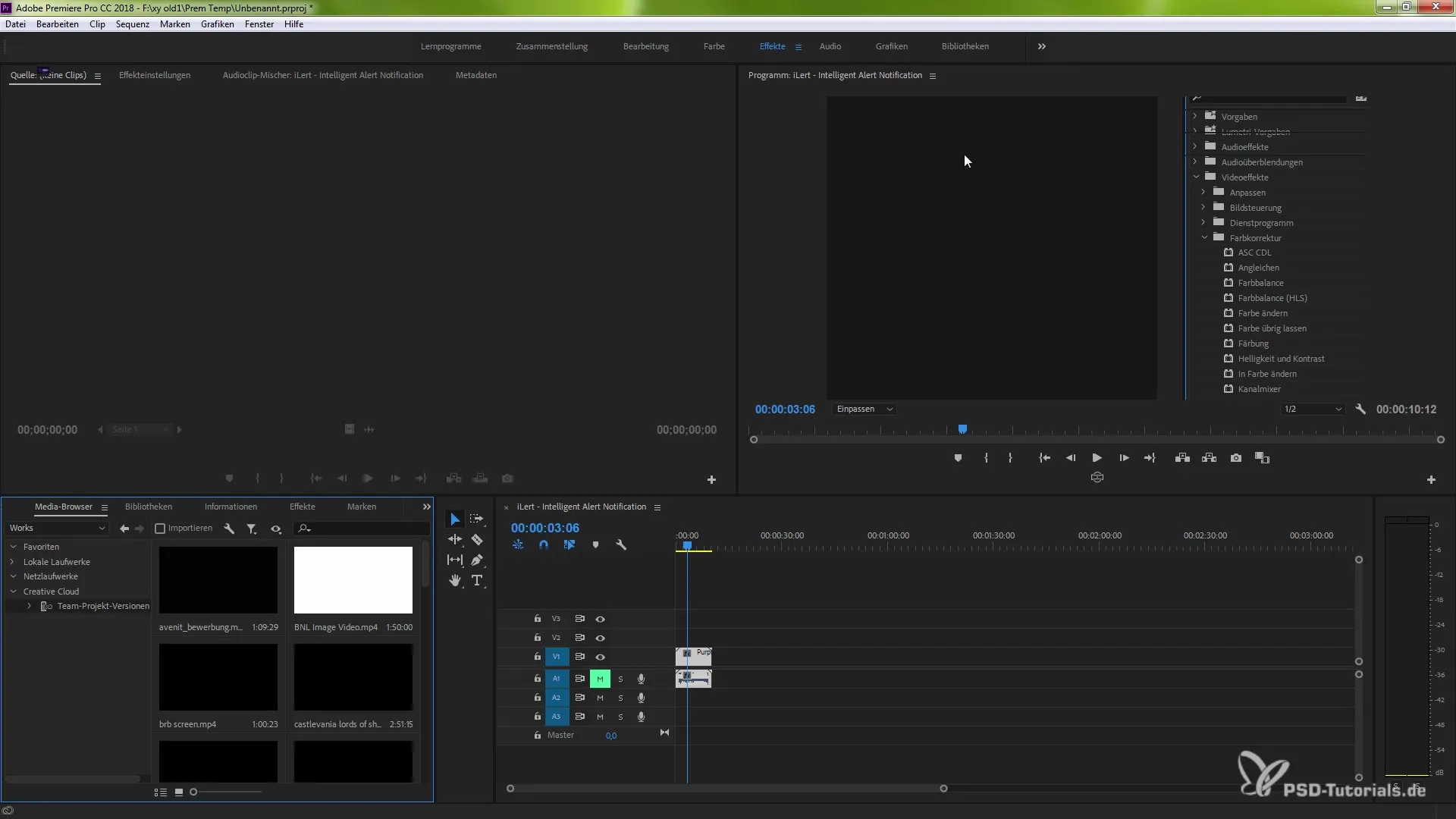 Neuer Videobegrenzer in Premiere Pro CC 2018 nutzen Neuer Videobegrenzer in Premiere Pro CC 2018 nutzen