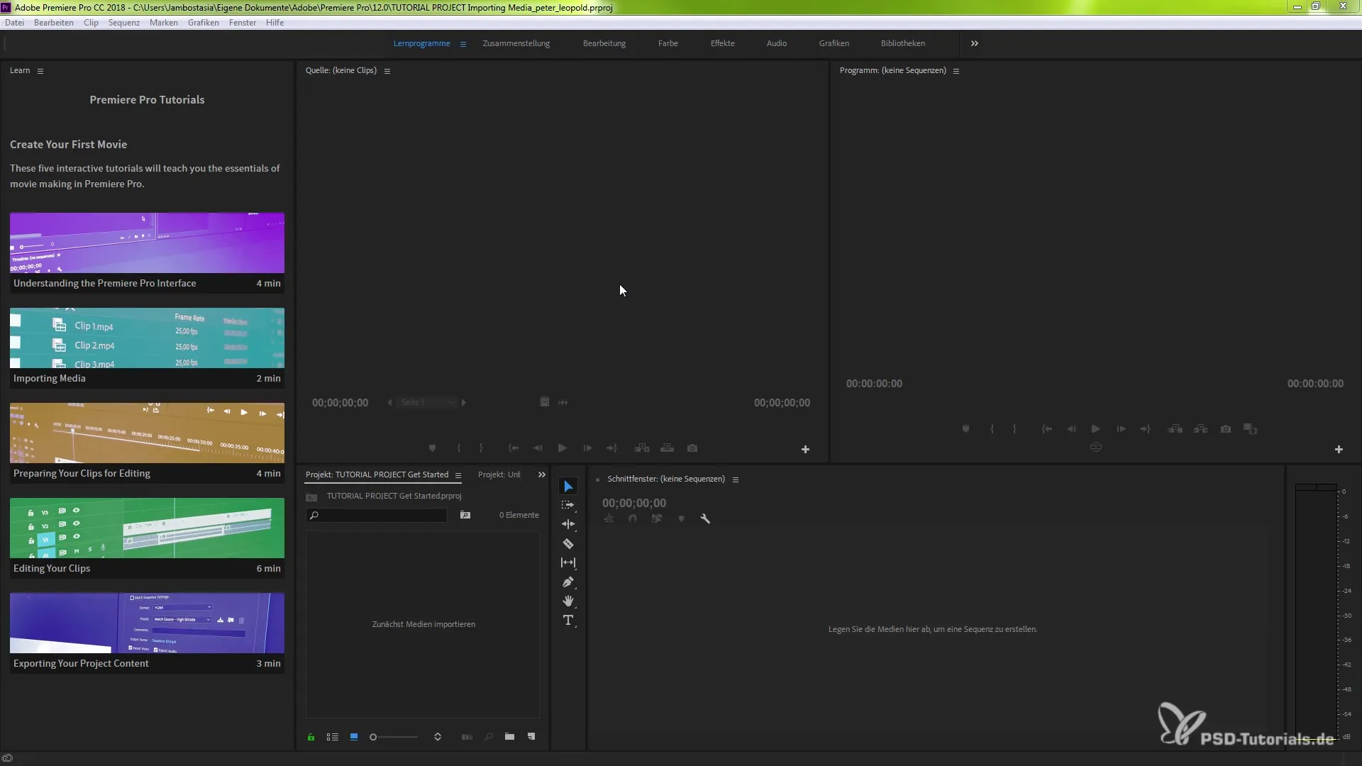 Neuerungen in Premiere Pro CC 2018 für effiziente Projekte Neuerungen in Premiere Pro CC 2018 für effiziente Projekte