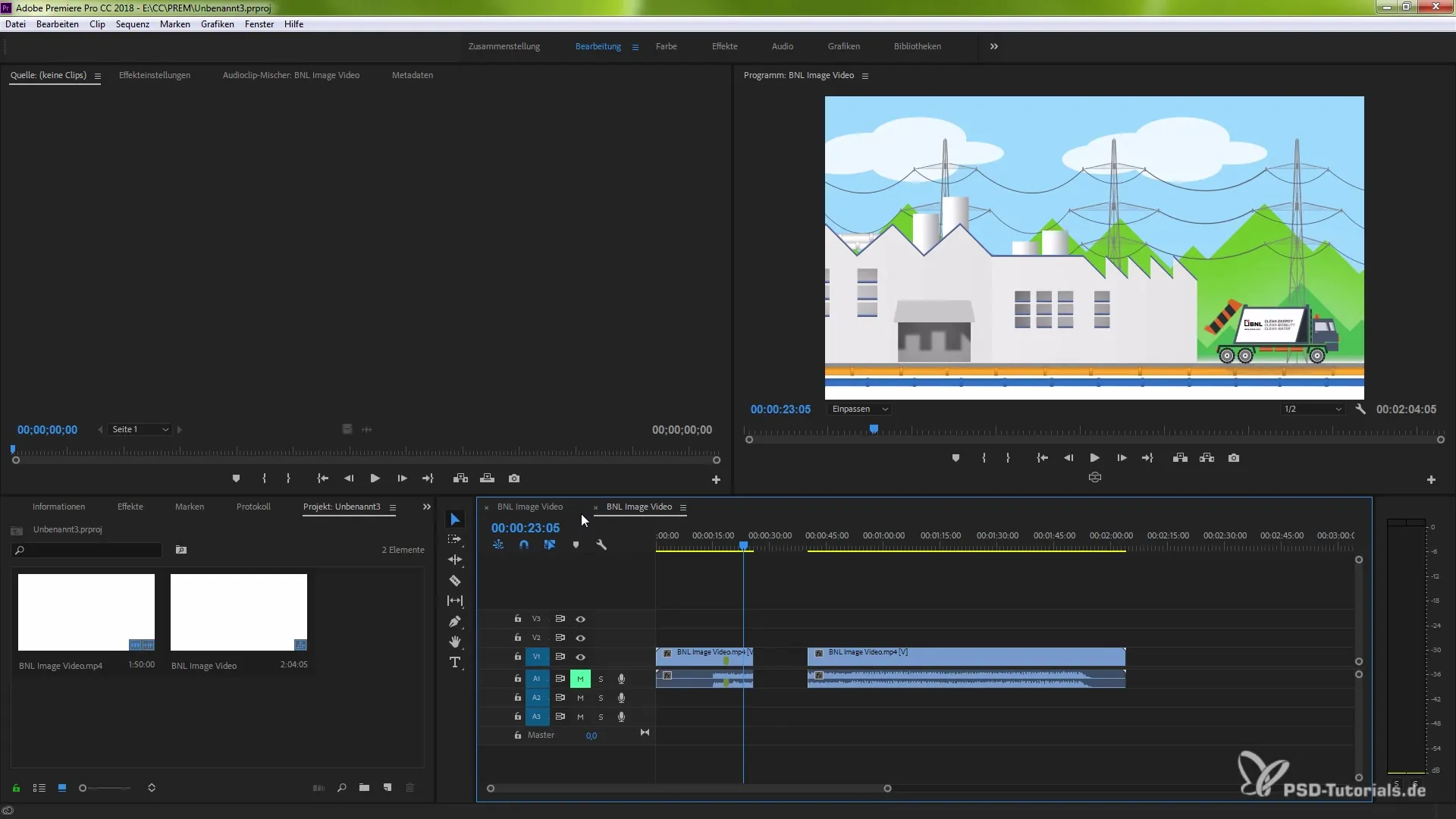 Mehrere Projekte effektiv nutzen in Premiere Pro CC 2018 Mehrere Projekte effektiv nutzen in Premiere Pro CC 2018