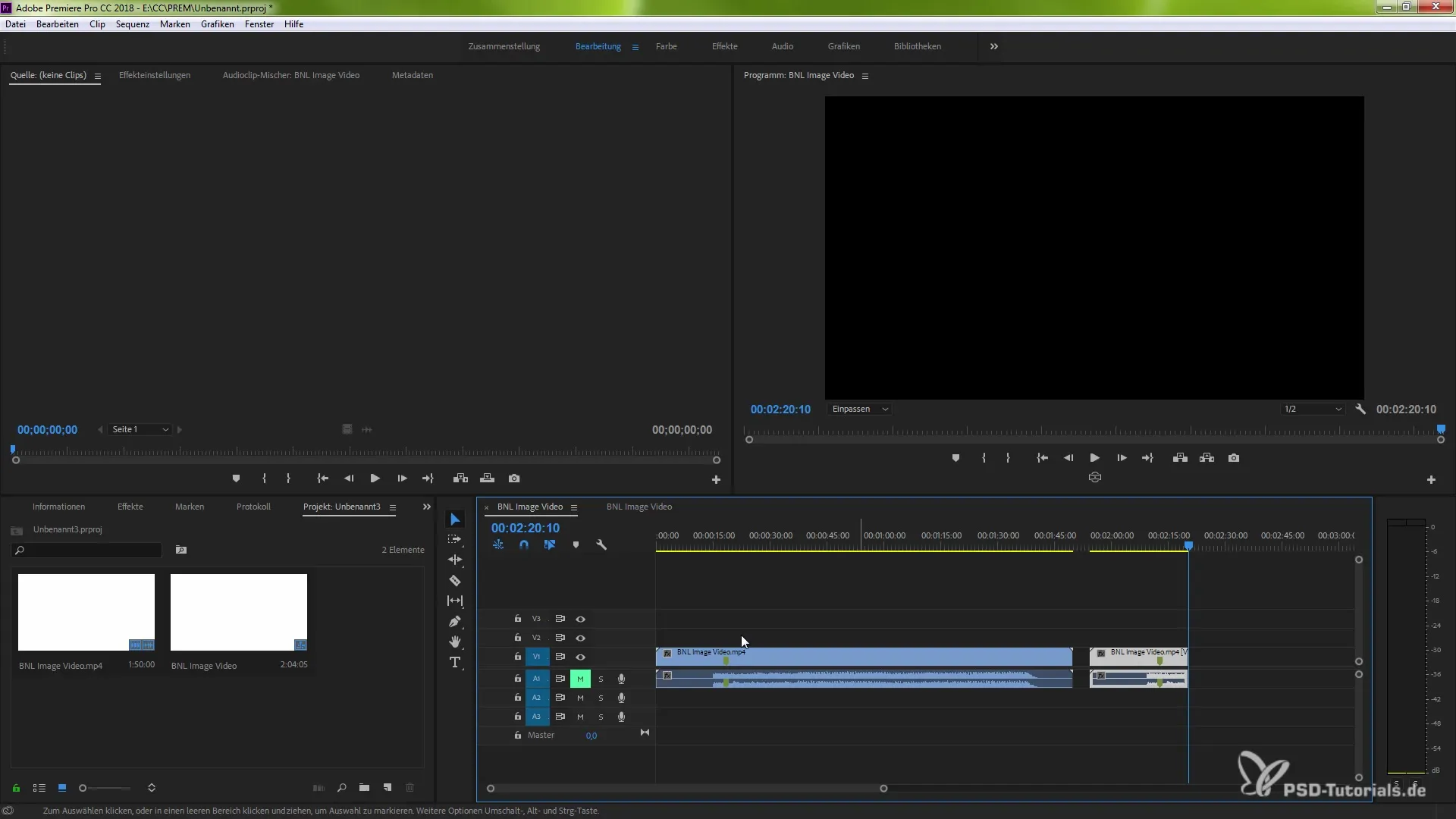 Mehrere Projekte effektiv nutzen in Premiere Pro CC 2018 Mehrere Projekte effektiv nutzen in Premiere Pro CC 2018