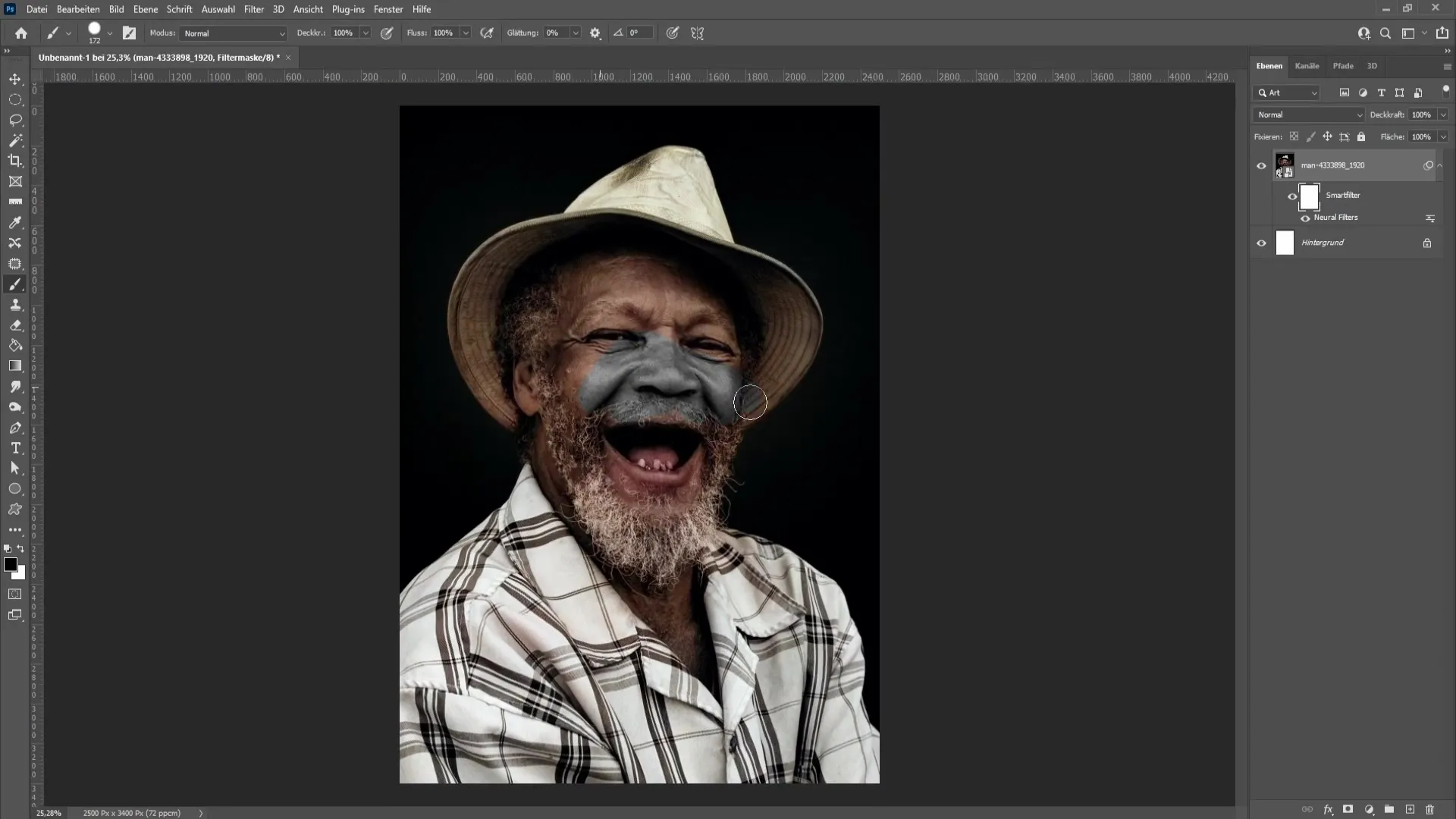 Kreatives Färben von Schwarz-Weiß-Bildern in Photoshop
