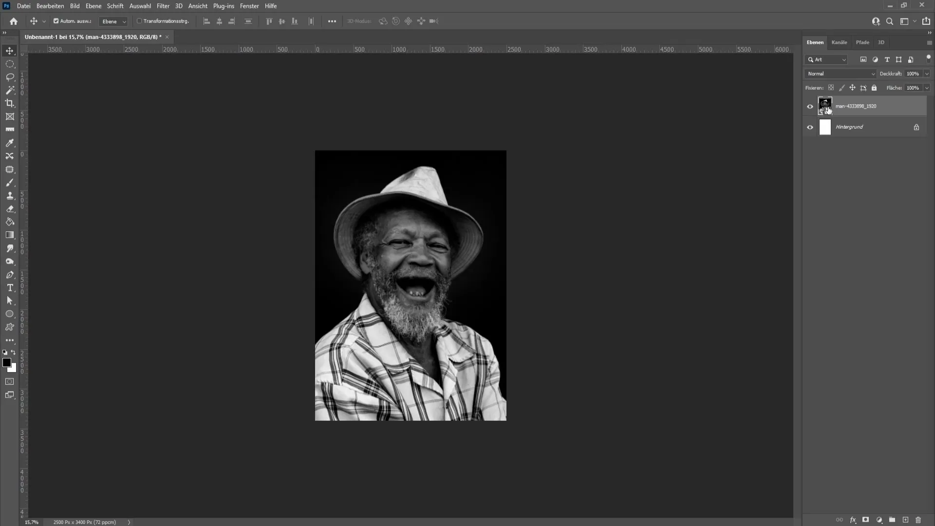 Kreatives Färben von Schwarz-Weiß-Bildern in Photoshop
