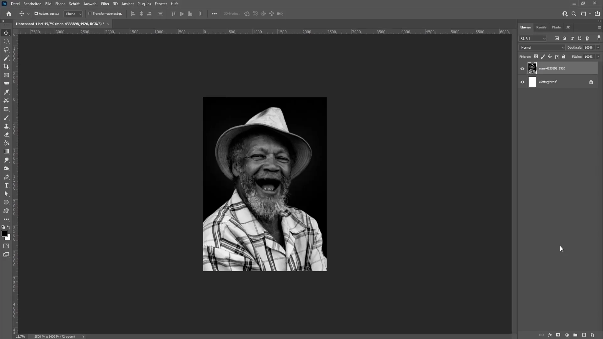 Kreatives Färben von Schwarz-Weiß-Bildern in Photoshop