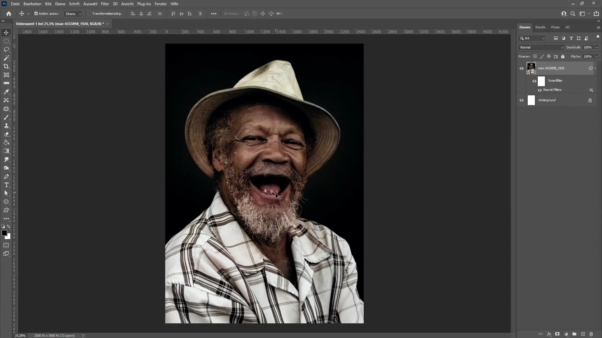 Kreatives Färben von Schwarz-Weiß-Bildern in Photoshop