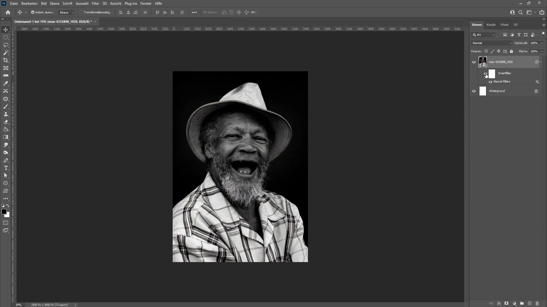 Kreatives Färben von Schwarz-Weiß-Bildern in Photoshop