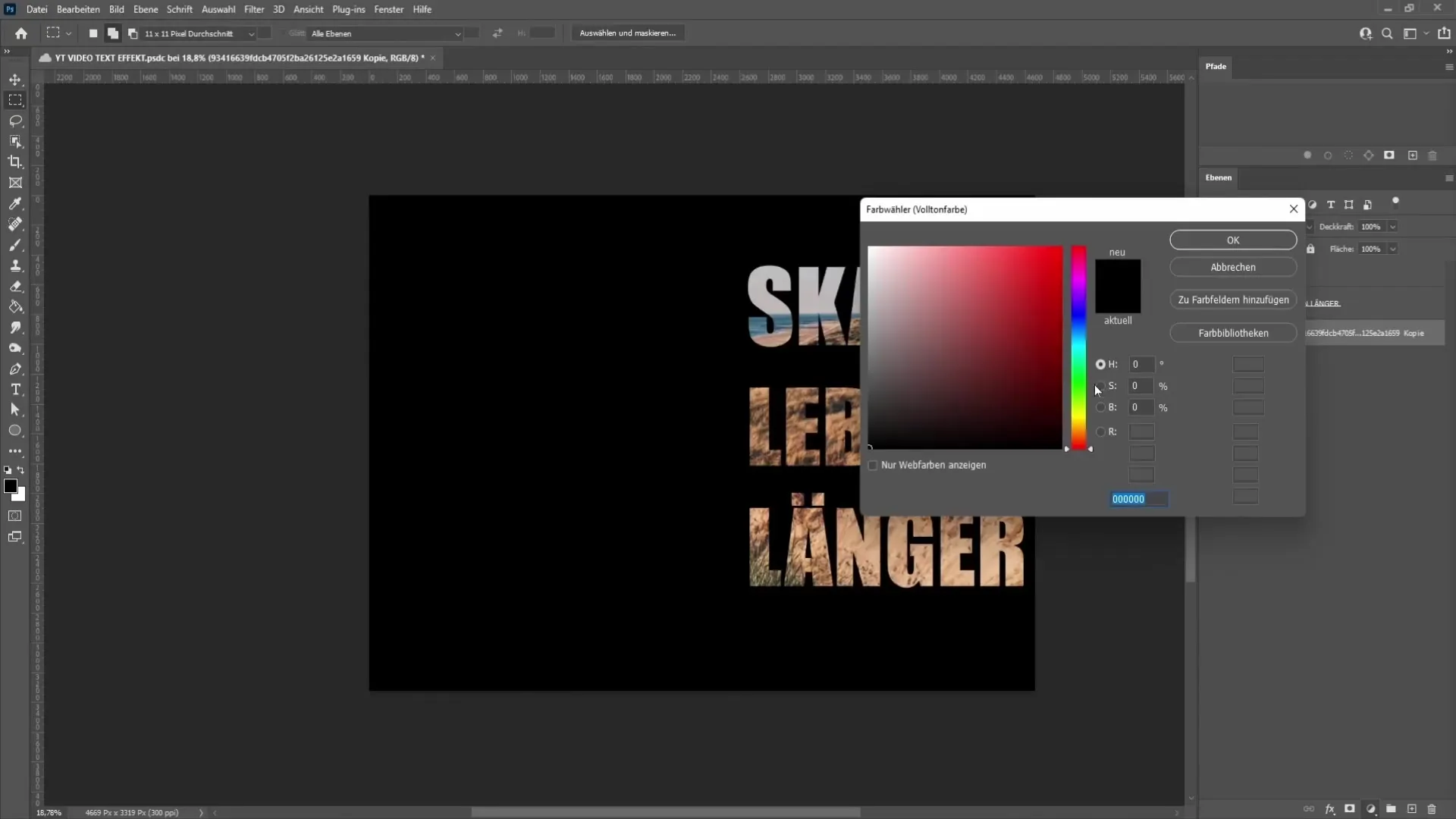 Grafische Gestaltung: Text intelligent neben Bildern in Photoshop einfügen