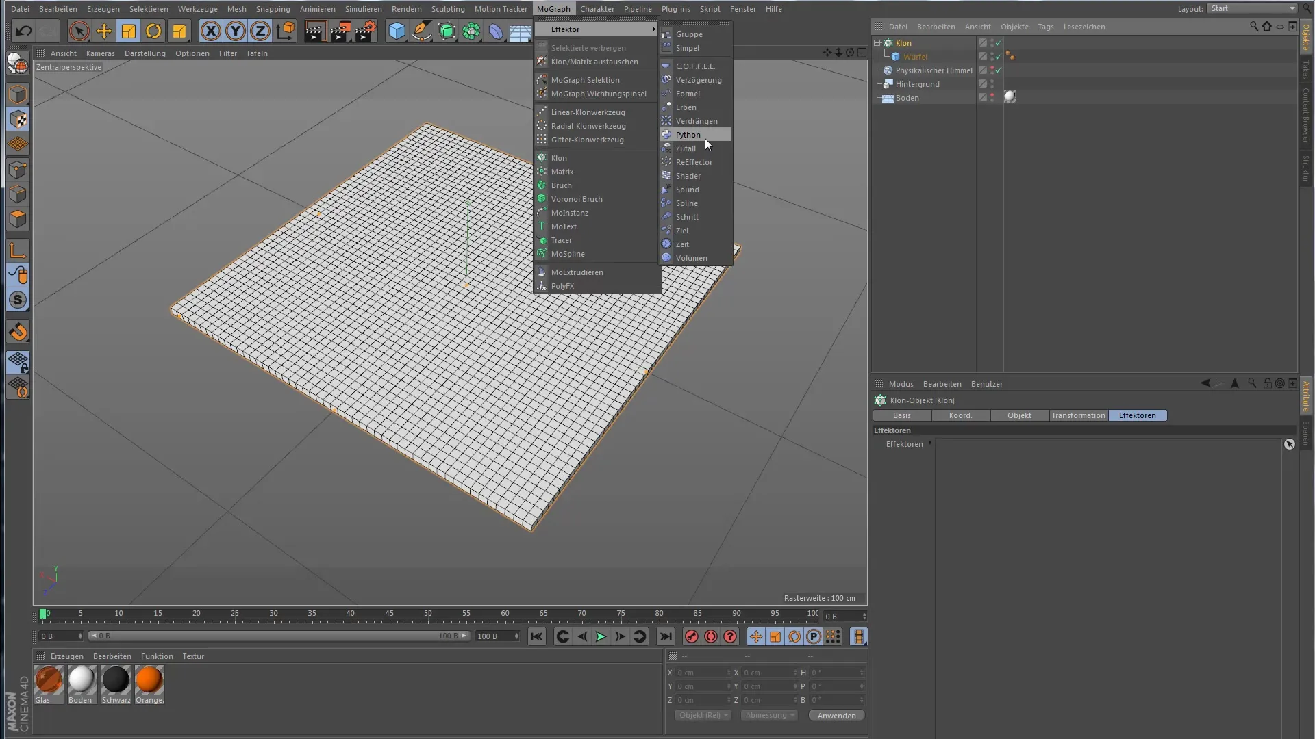 Shader-Effektor in Cinema 4D – Animierte Texturen nutzen Shader-Effektor in Cinema 4D – Animierte Texturen nutzen