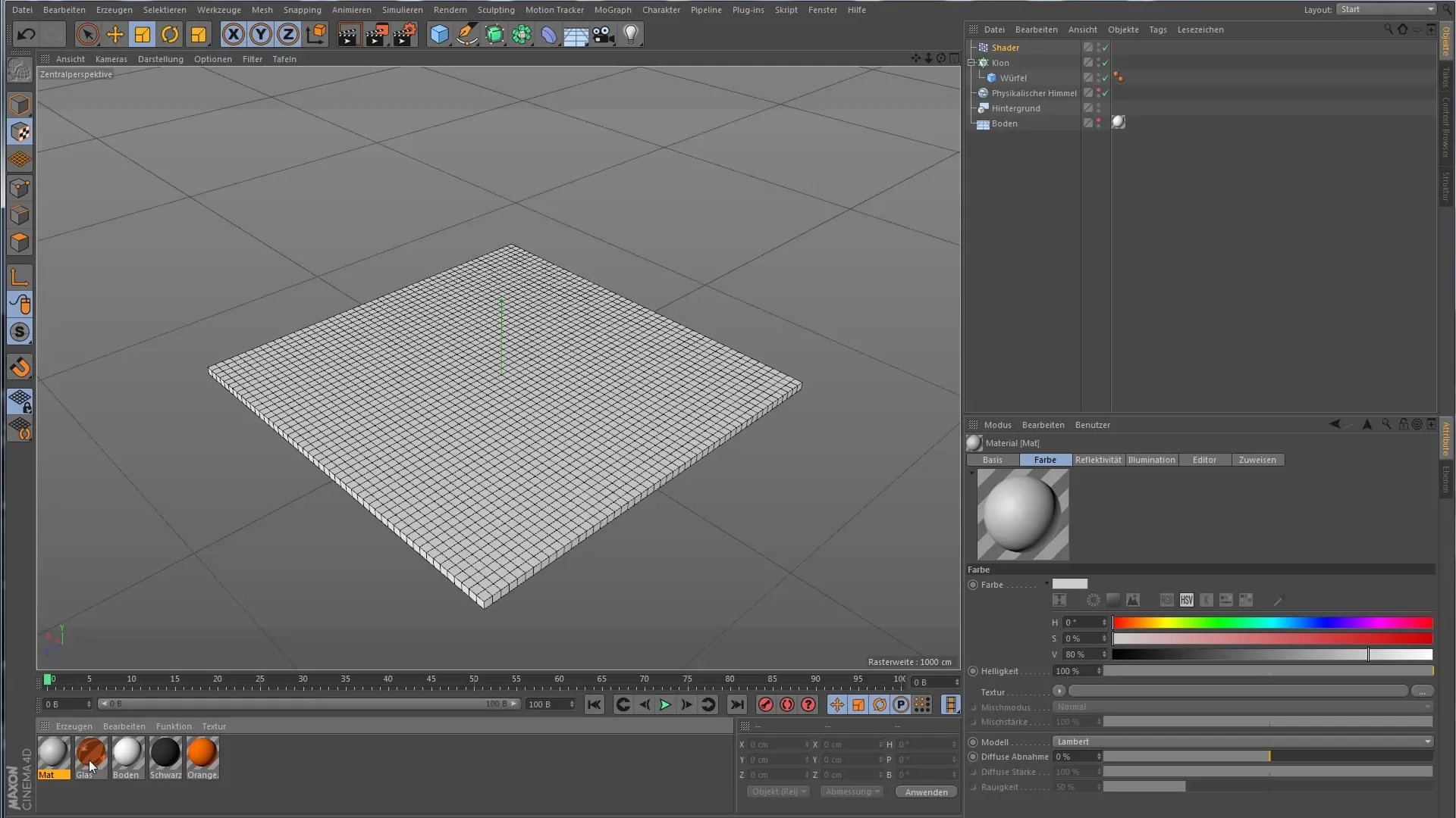 Shader-Effektor in Cinema 4D – Animierte Texturen nutzen Shader-Effektor in Cinema 4D – Animierte Texturen nutzen