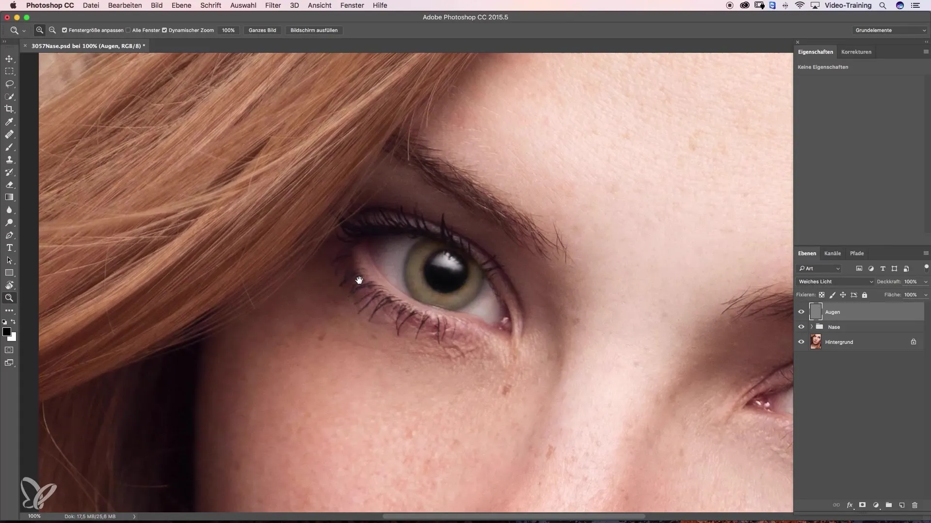Augen durch Dodge & Burn effektiv betonen Augen durch Dodge & Burn effektiv betonen