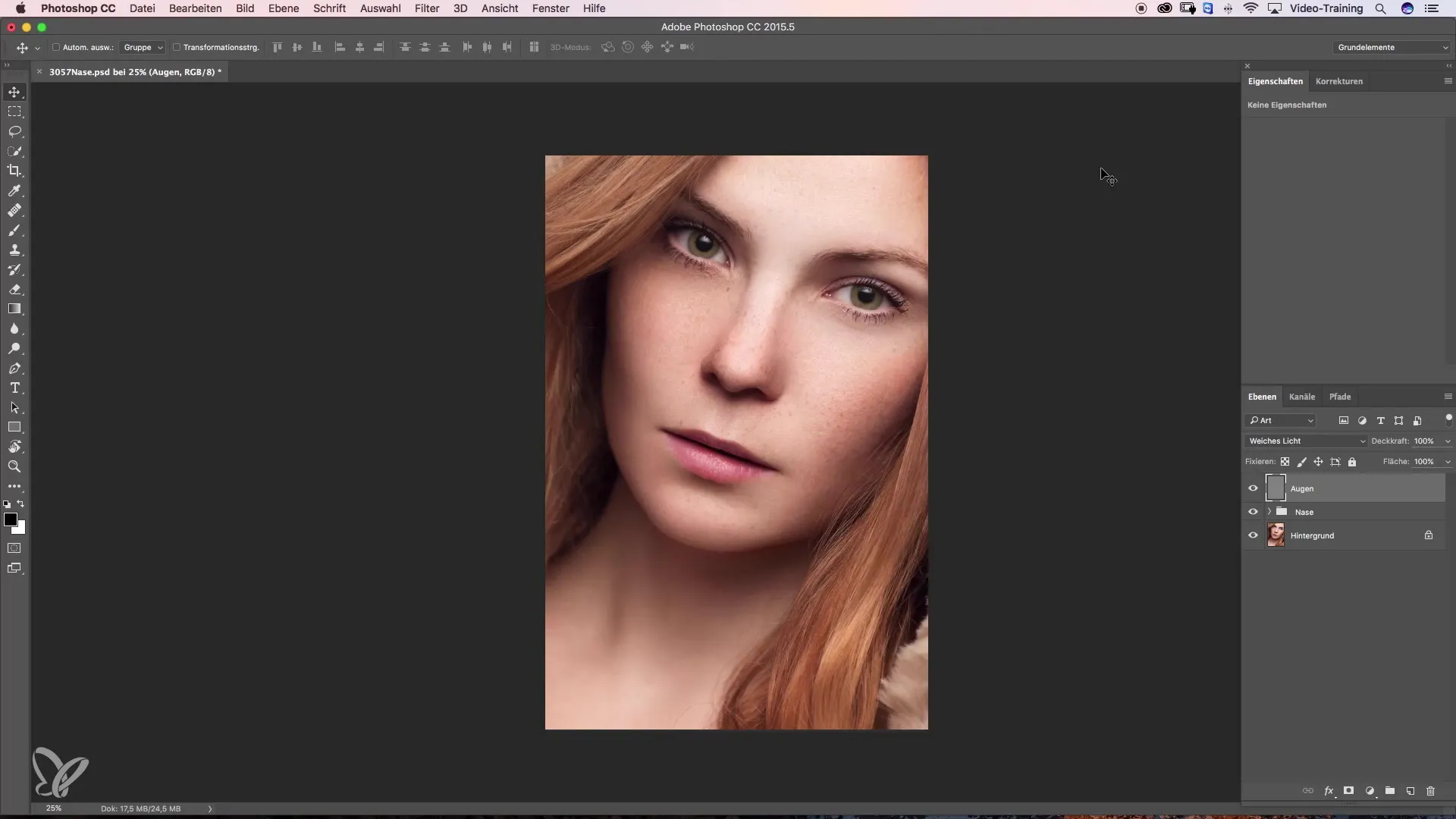 Augen durch Dodge & Burn effektiv betonen Augen durch Dodge & Burn effektiv betonen