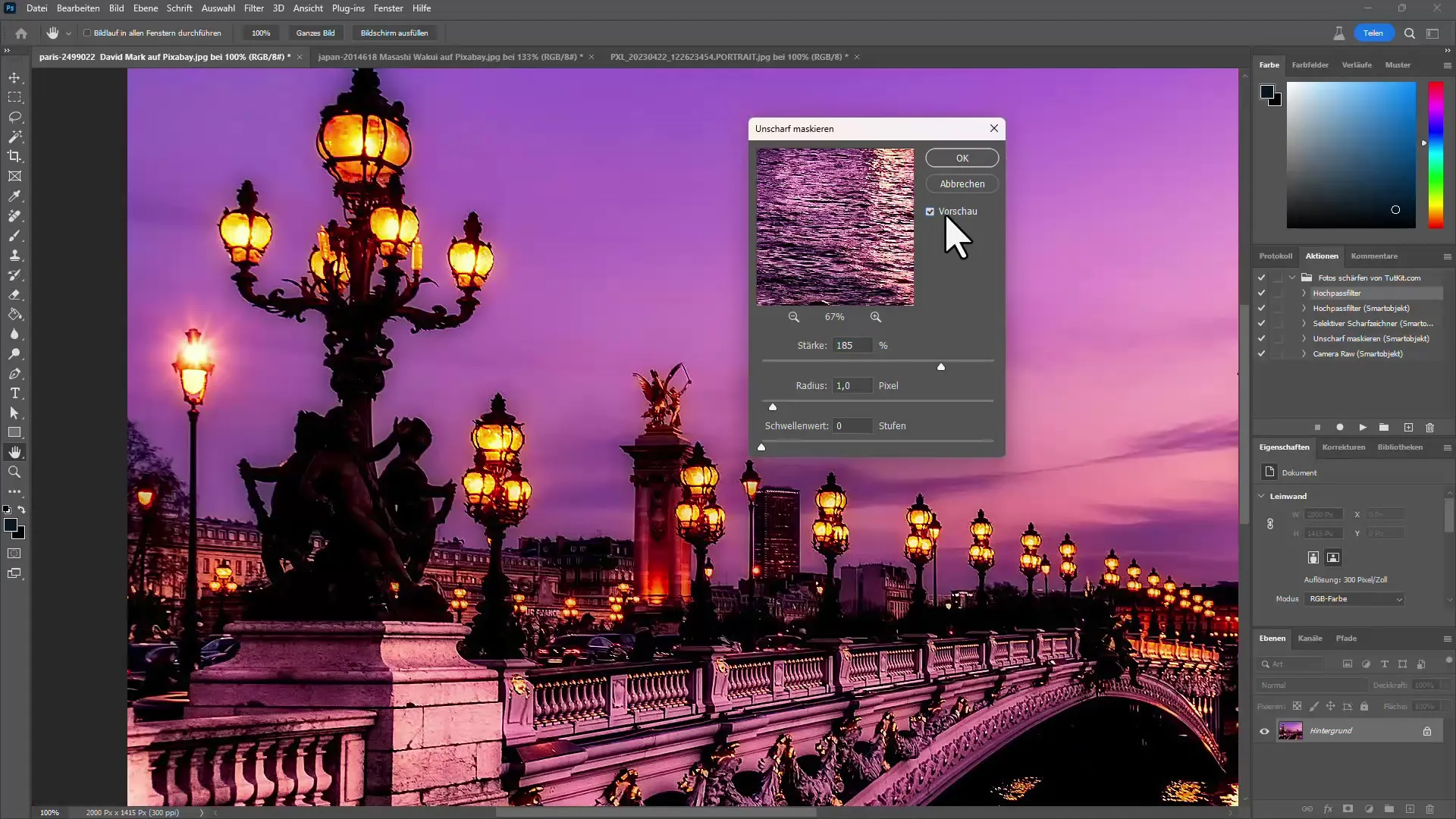 Perfezione di nitidezza in Photoshop - 4 tecniche efficienti per ottimizzare le tue immagini