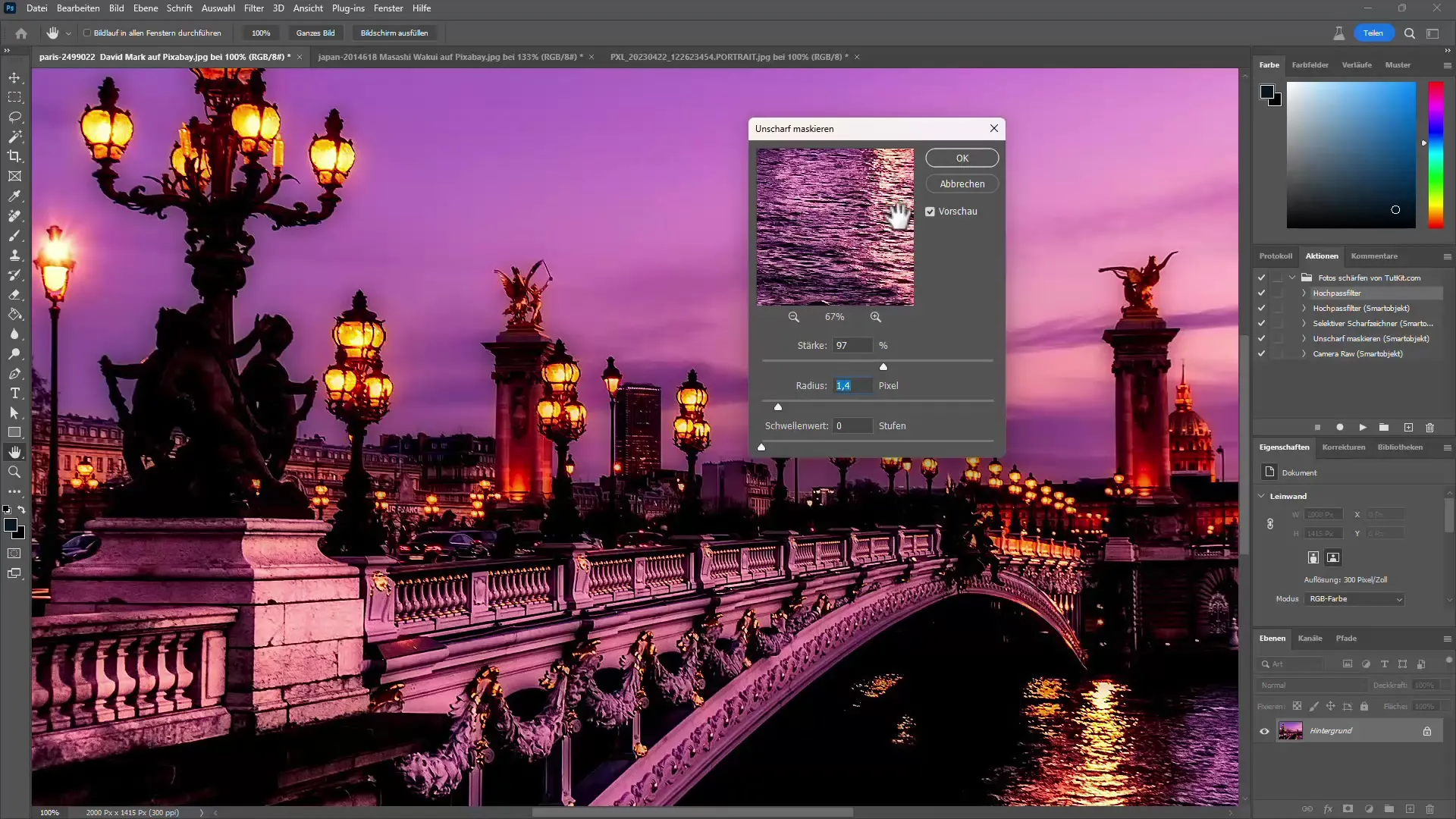 Perfetta nitidezza in Photoshop - 4 tecniche efficienti per ottimizzare le tue immagini