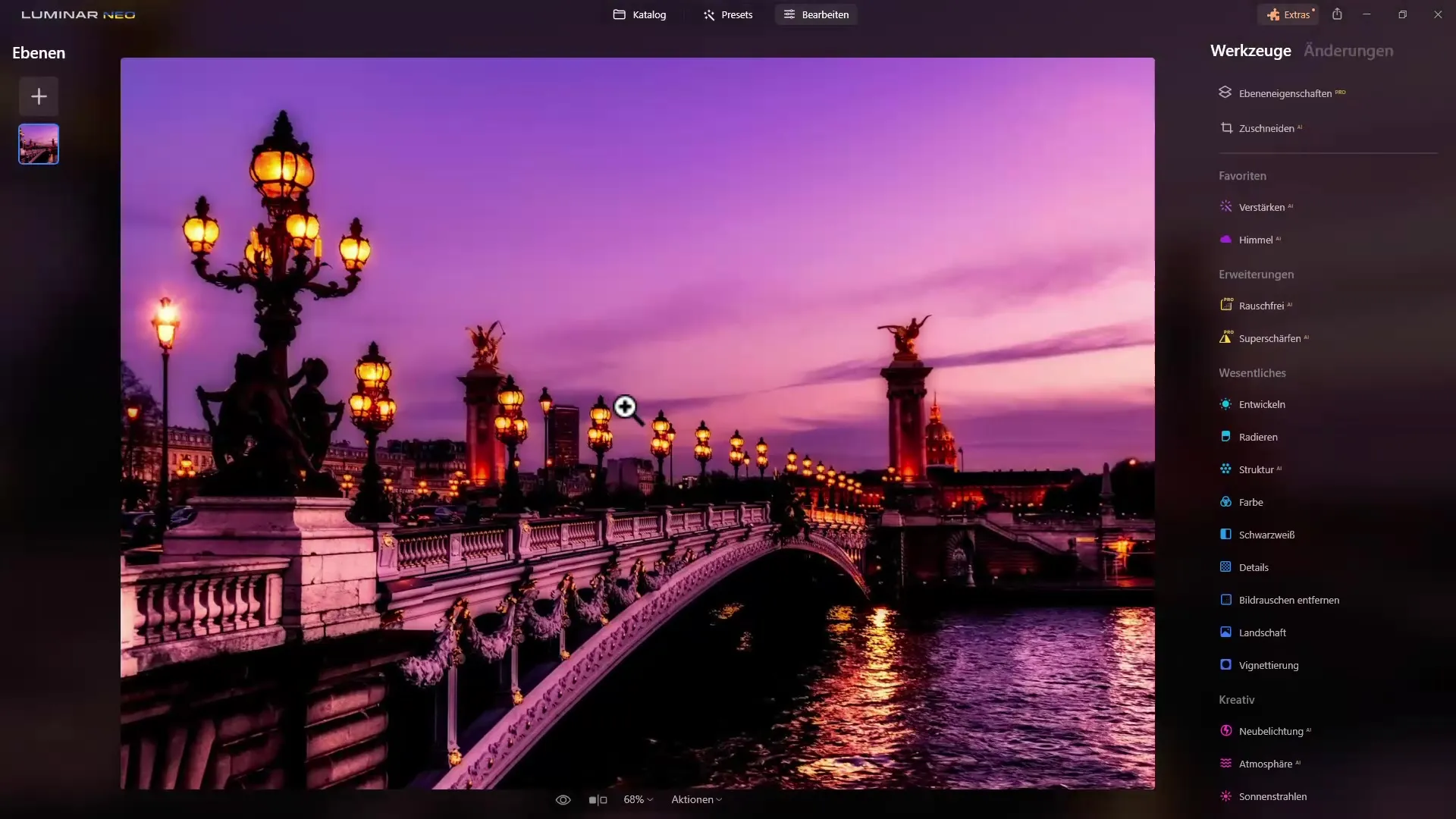 Sharpening images with AI: A detailed guide for Luminar Neo