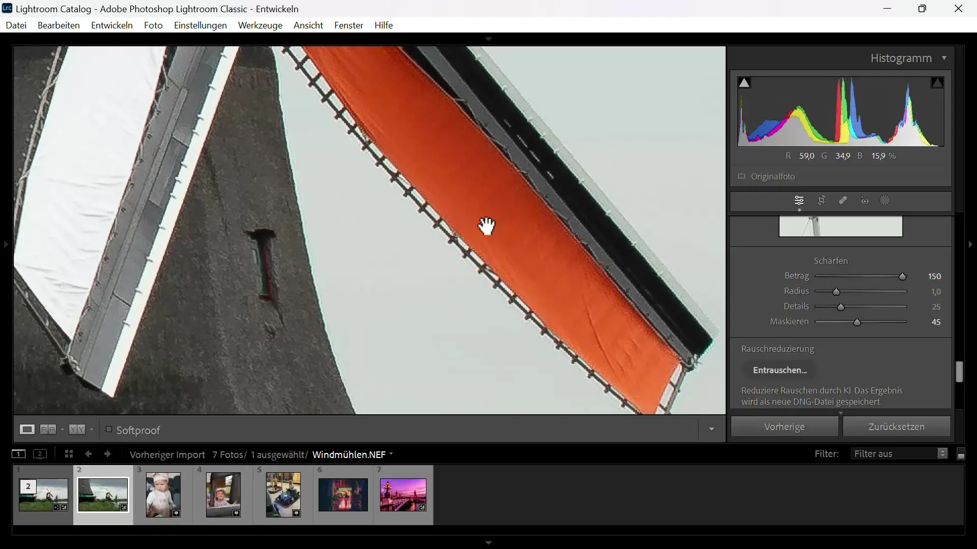 Afișare optimă a imaginilor în Adobe Lightroom - ghidul tău pas cu pas