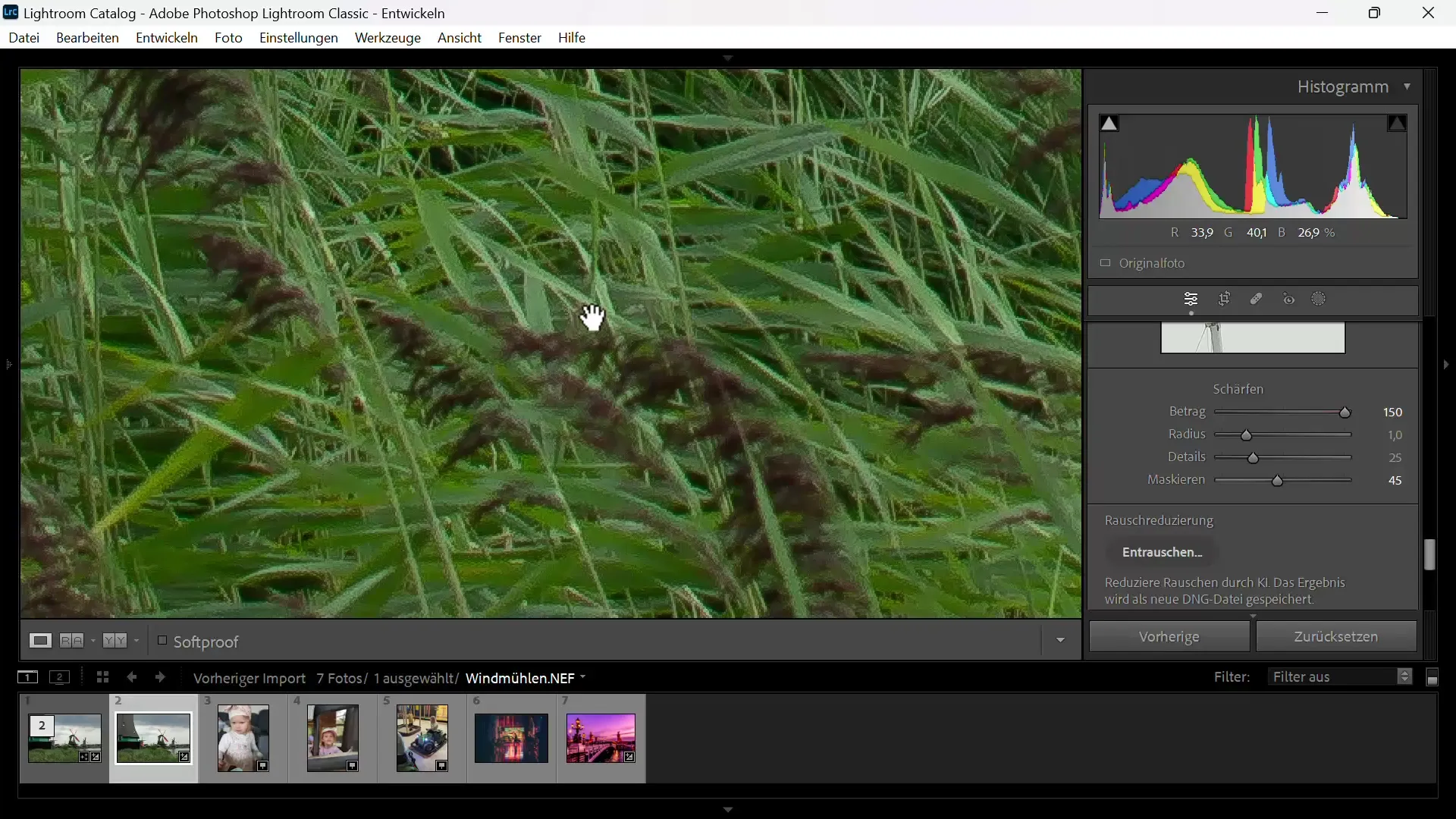 Îmbunătățirea optimă a imaginilor în Adobe Lightroom - ghidul tău pas cu pas