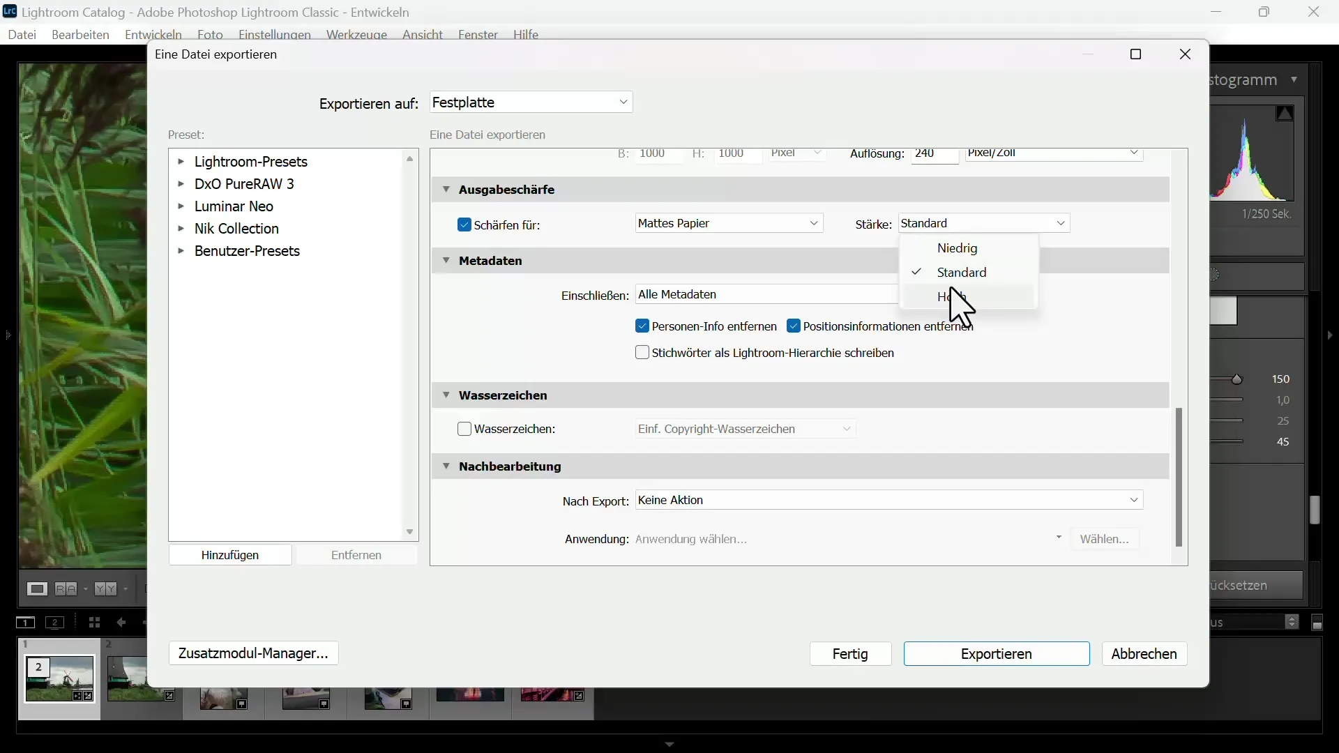 Optimizarea imaginilor în Adobe Lightroom - ghidul tău pas cu pas