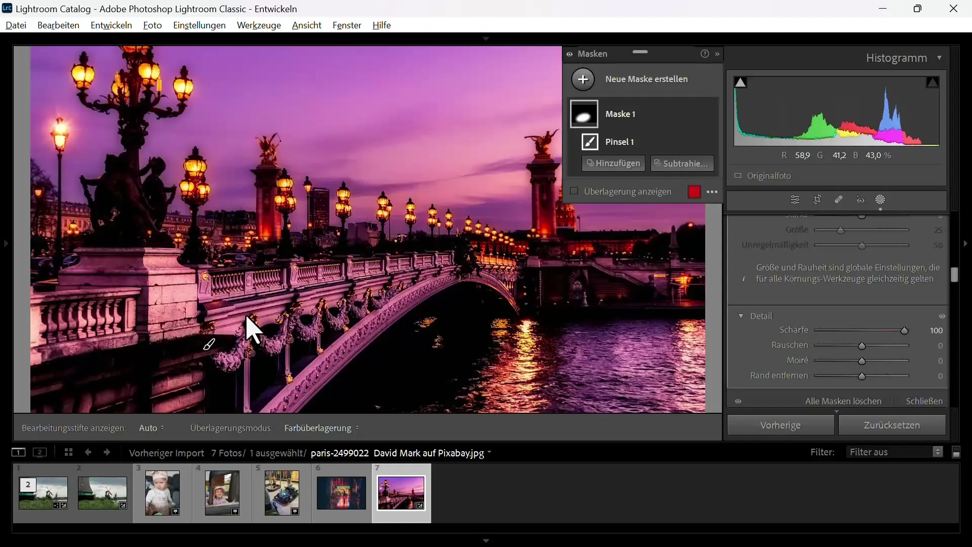 Afișare optimă a imaginilor în Adobe Lightroom - ghidul tău pas cu pas
