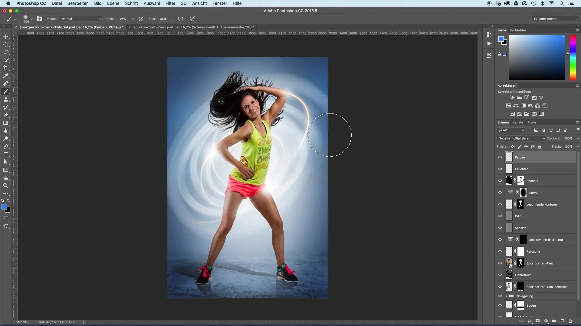 Brilliant colors in sports portraits – How to bring more life into the picture Bright colors in sports portraits – This is how you bring more life to the image