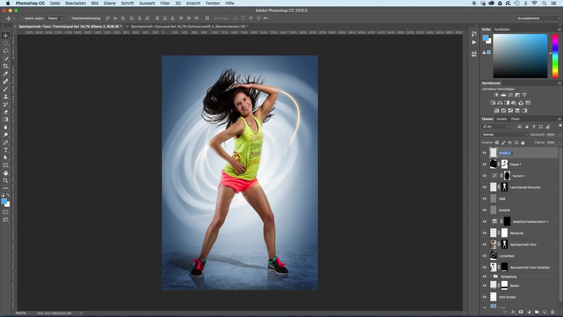 Vibrant colors in sports portraits – This is how you bring more life to the image Vibrant colors in sports portraits – This is how you add more life to the picture