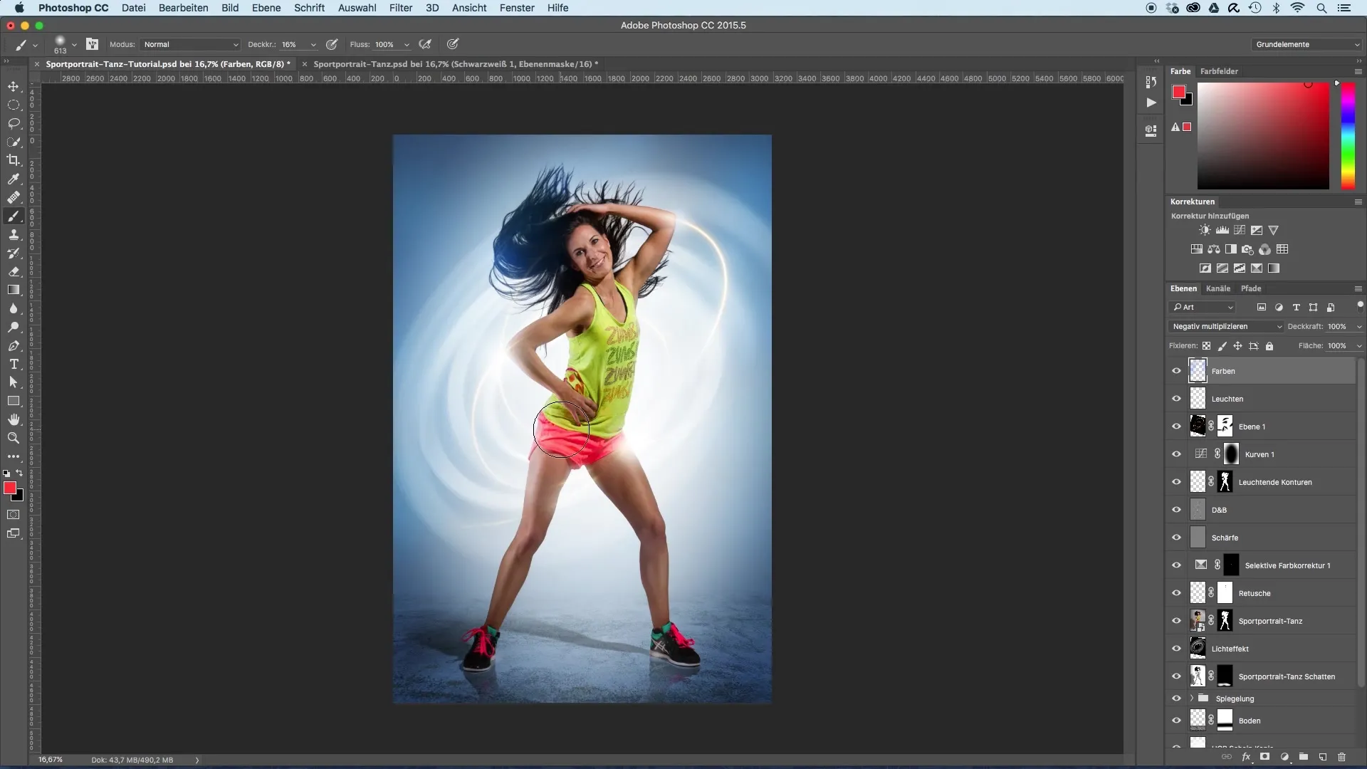 Vibrant colors in sports portraits – This is how you bring more life to the image Bright colors in sports portraits – This is how you bring more life into the picture