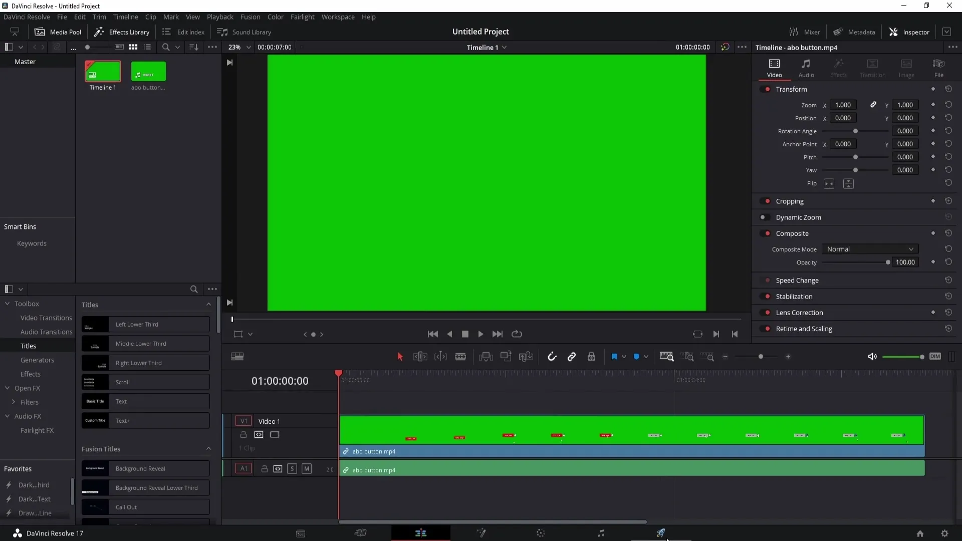 Nastavení a optimalizace profesionální video kvality v DaVinci Resolve