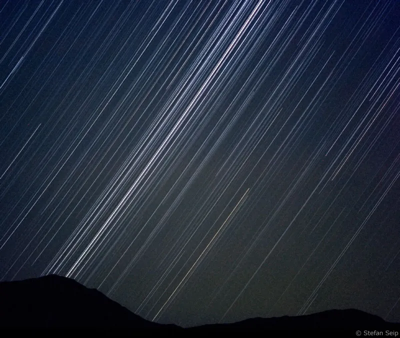 Parte 02 - Foto delle tracce stellari
