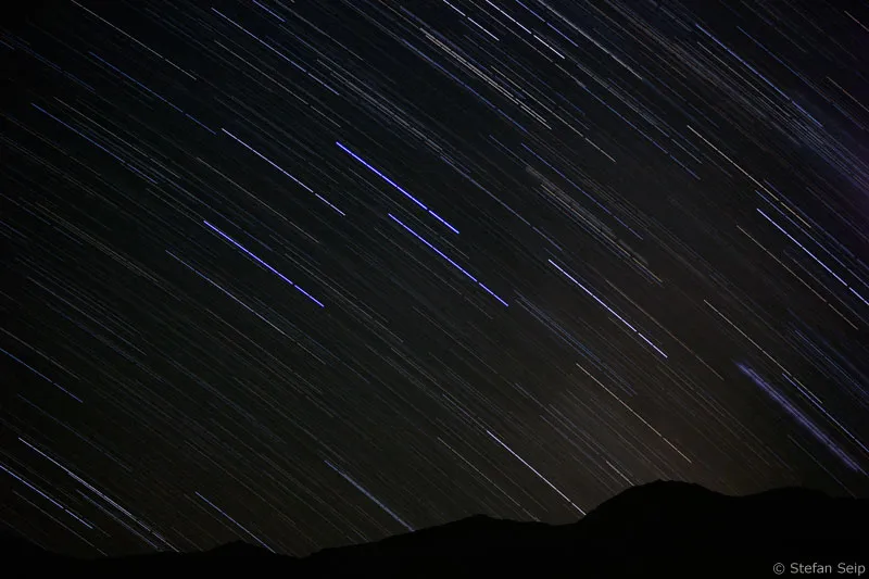 Parte 02 - Scatti delle tracce stellari