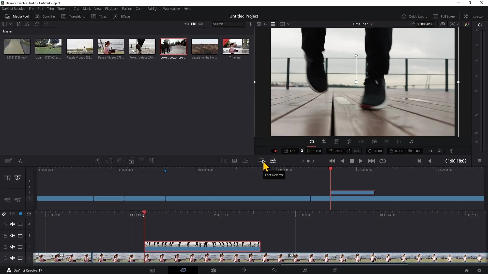 DaVinci Resolve: Efektivní stříhání s Cut stránkou
