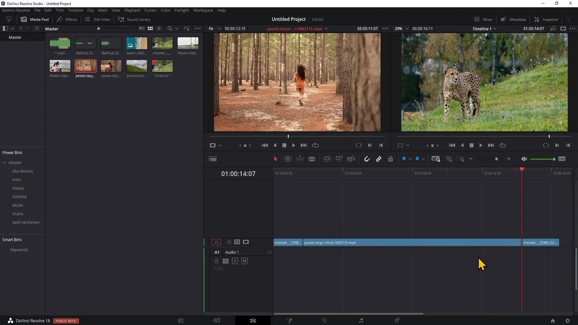 DaVinci Resolve: Prozkoumejte úpravy a efektně pracujte
