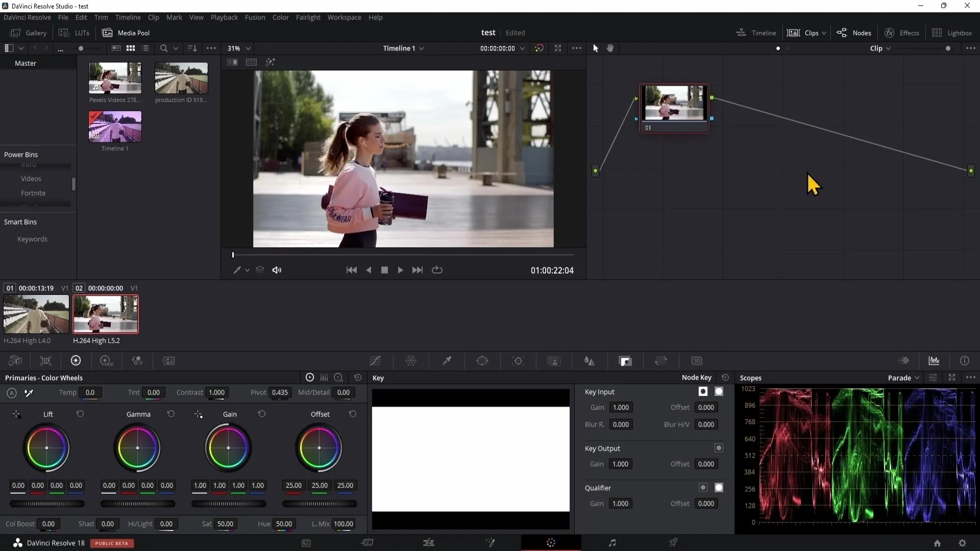 Korekce barev v programu DaVinci Resolve: Podrobný průvodce