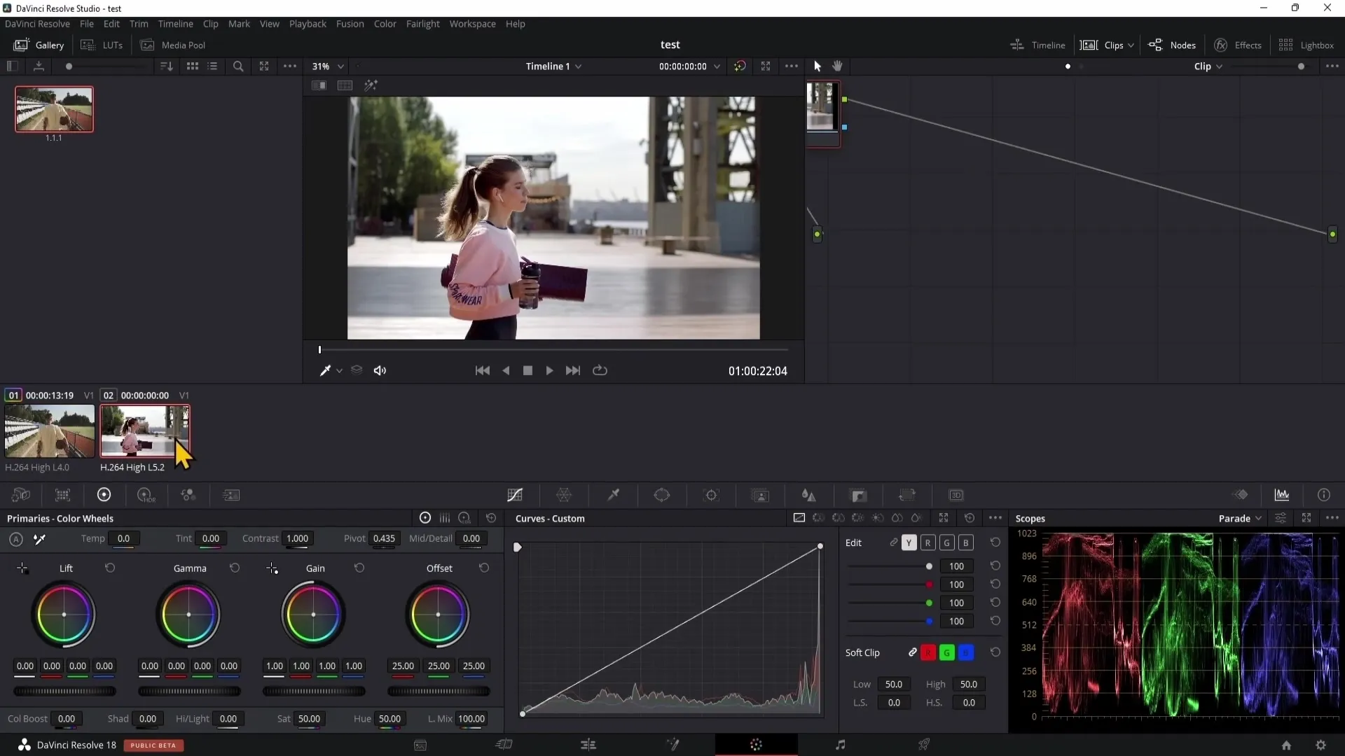 Korekce barev v programu DaVinci Resolve: Kompletní průvodce