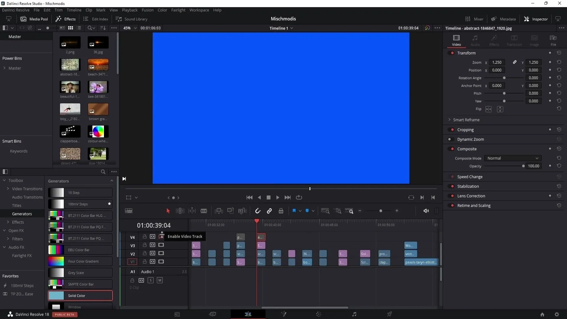 DaVinci Resolve: Režimy skládání - Komplexní průvodce