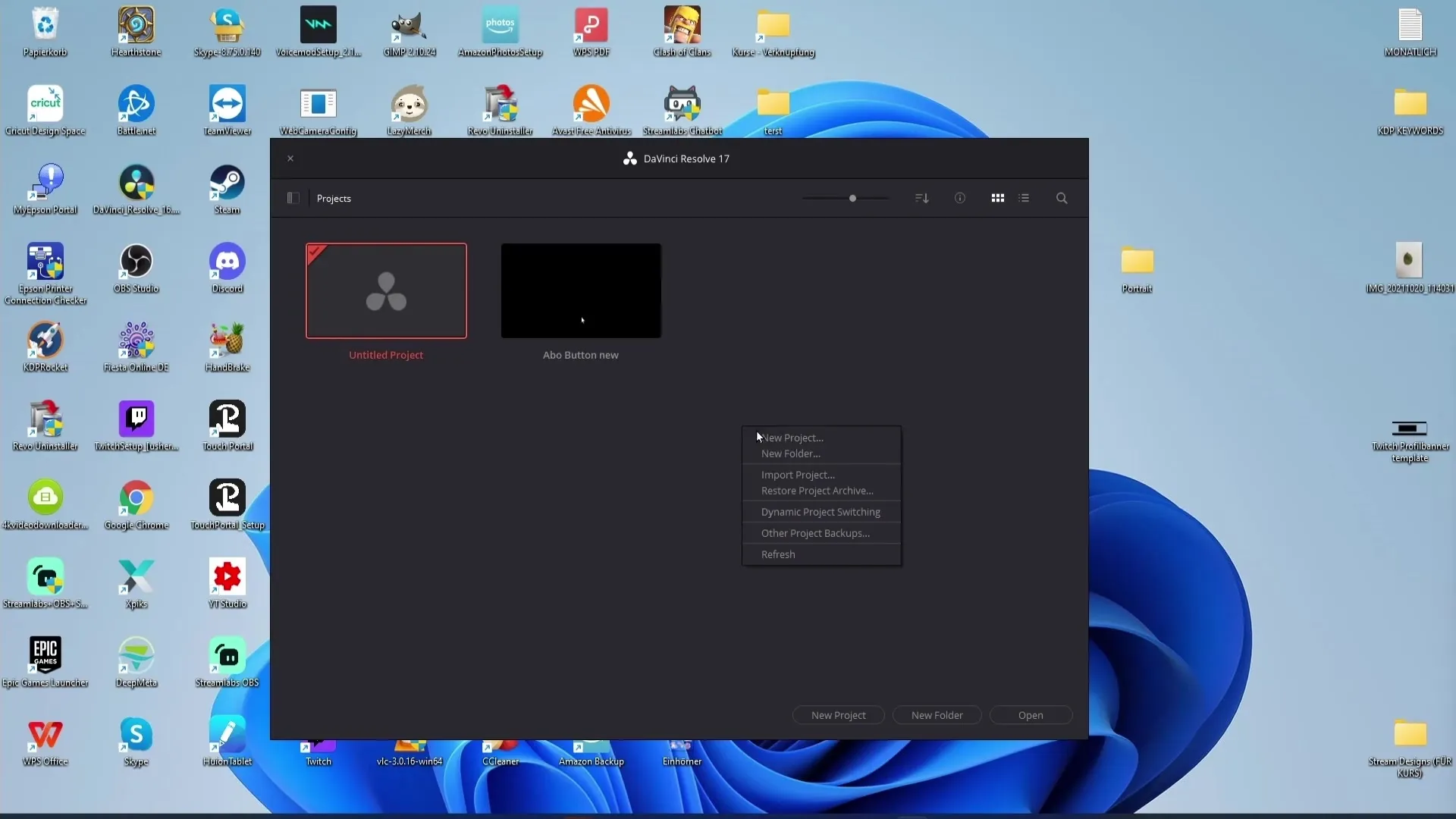 Projektový manažer v DaVinci Resolve - Kompletní průvodce