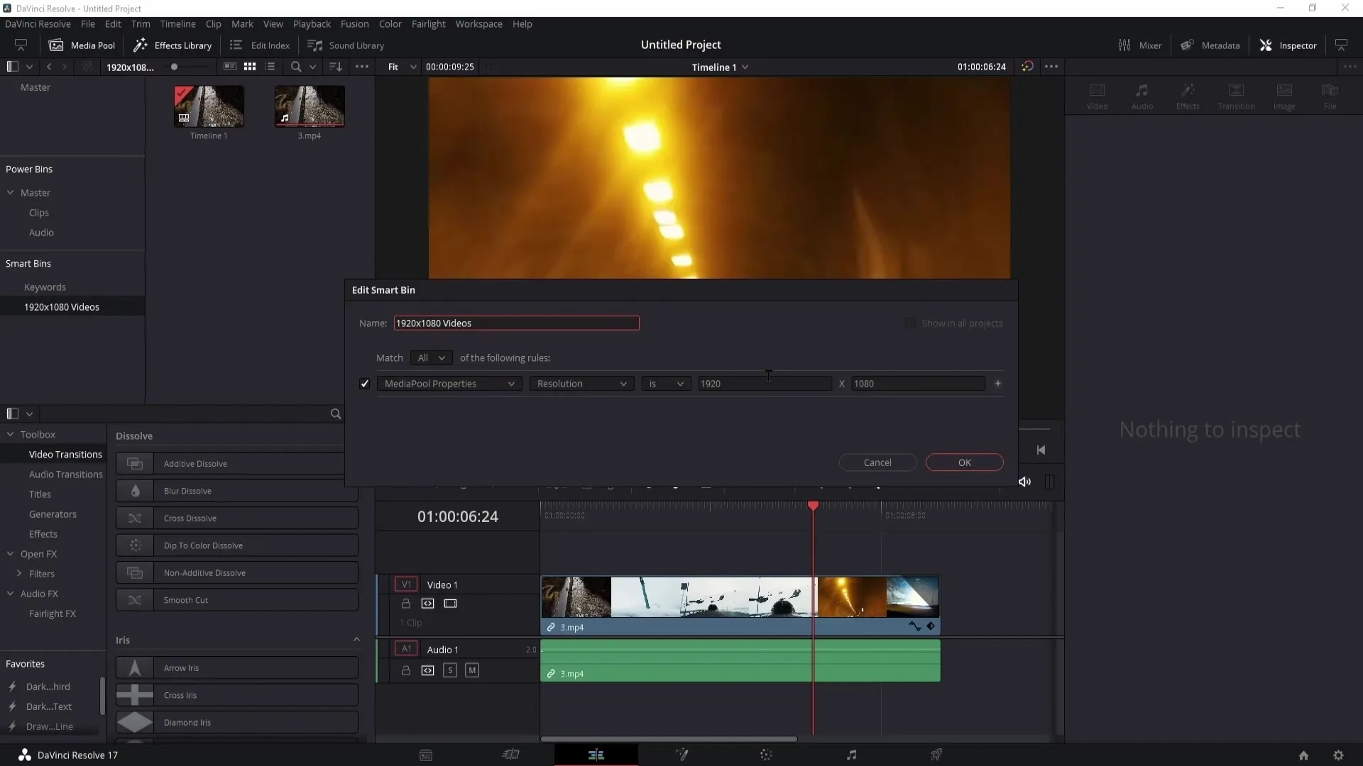 Efektivní využití Power Bins a Smart Bins v programu DaVinci Resolve