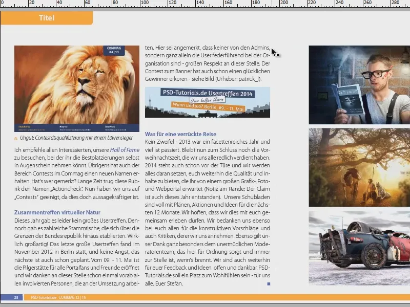 Naudoti vizualinius įrankius „InDesign“ programme Naudoti vizualinius įrankius „InDesign“ programoje