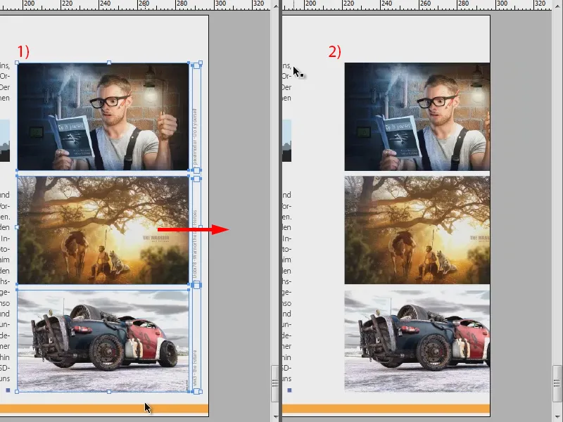 Uso de ayudas visuales en InDesign