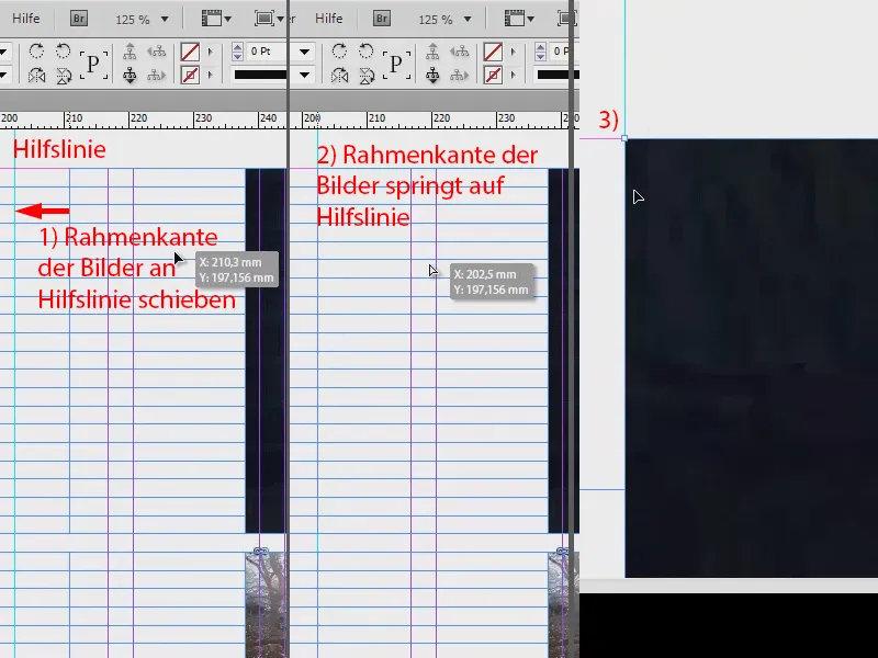 Uso de ayudas visuales en InDesign