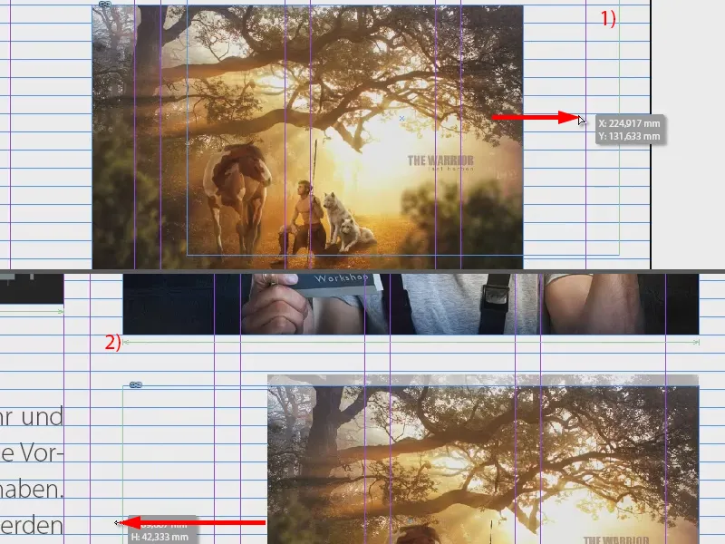 Uso de ayudas visuales en InDesign