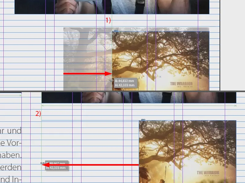 Uso de ayudas visuales en InDesign