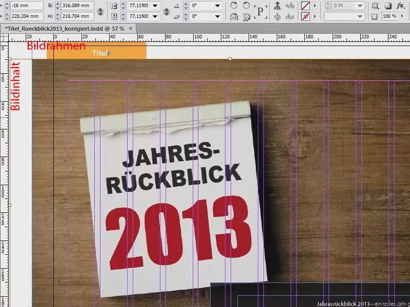 Uso de ayudas visuales en InDesign