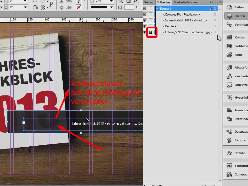 Uso de ayudas visuales en InDesign