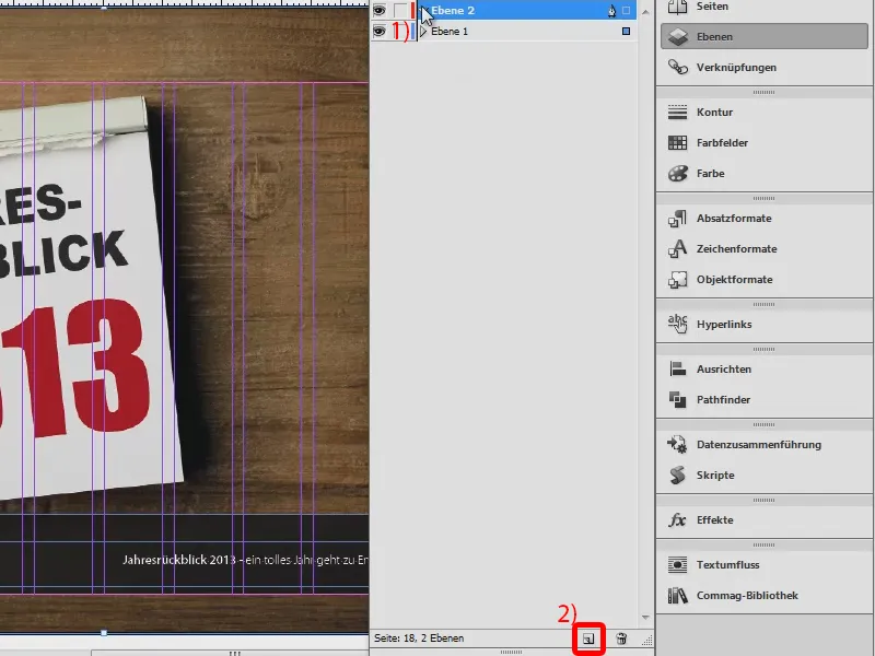 Uso de ayudas visuales en InDesign